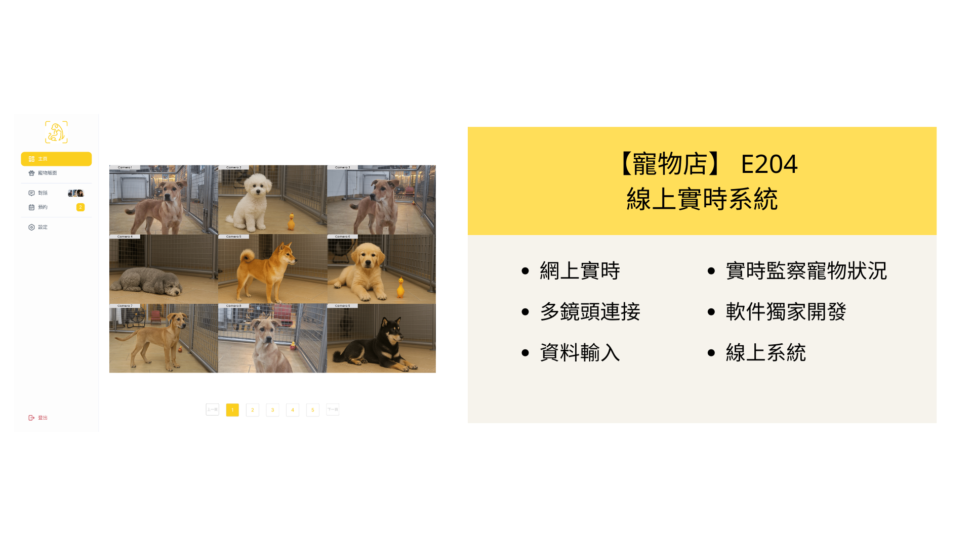 Petscast 線上實時系統管理平台